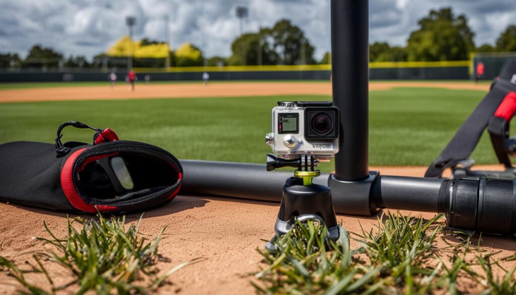 GoPro camera for softball games