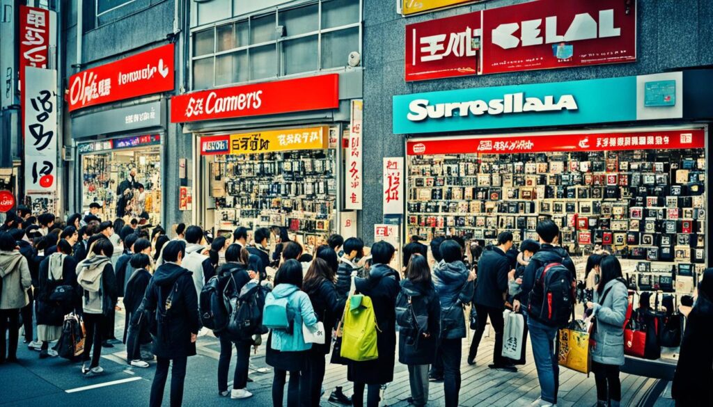 camera retailers in Japan
