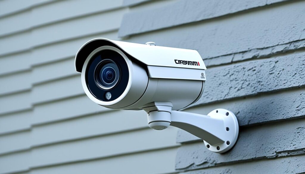 high-resolution outdoor security camera