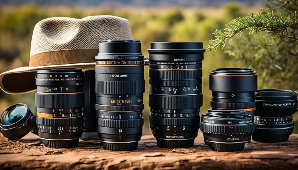 safari photography lenses