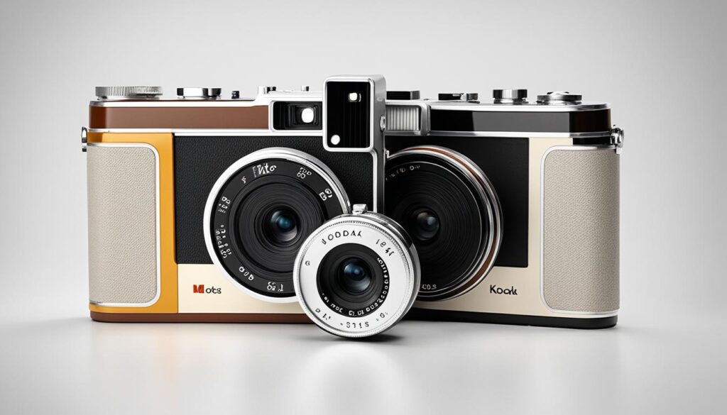 Kodak M35 and M38 Film Cameras
